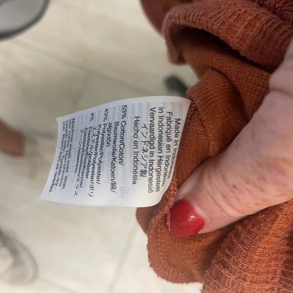 Madewell Texture & Thread Short-Sleeve Side-Tie Dress | Size Medium - Picture 14 of 16